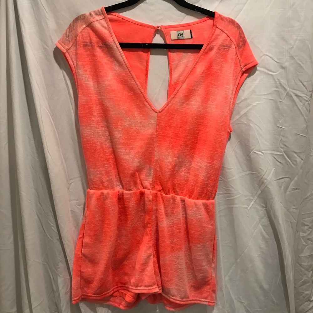 Dolce Vita tie-dye open back romper
